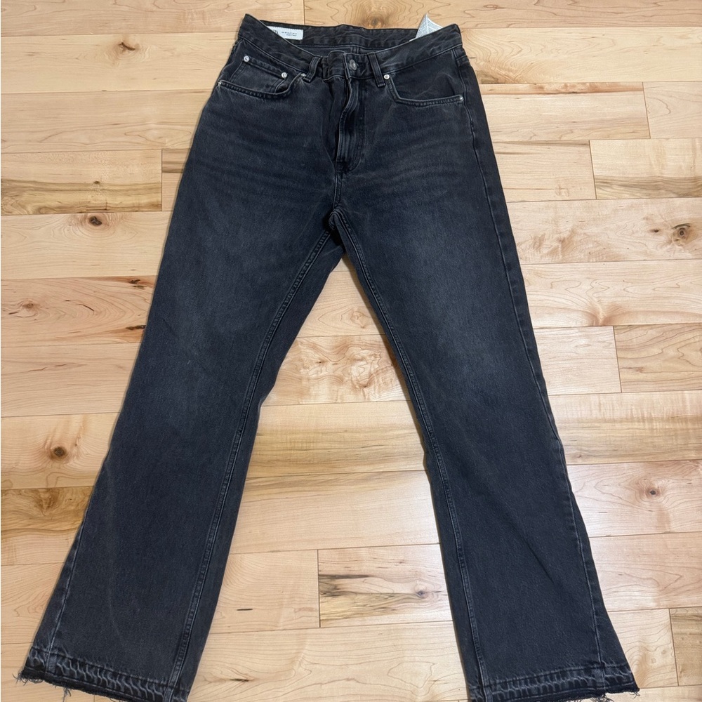 Zara Charcoal Denim Pants
